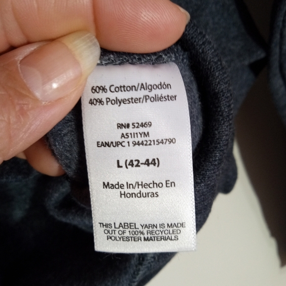 Athletic Works charcoal grey jogging set Men's size Large - Picture 3 of 8